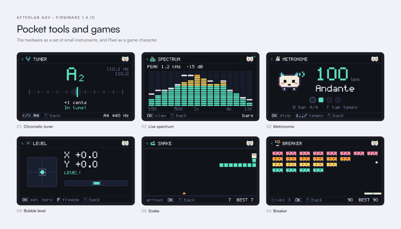Afterlab ADV tools and games